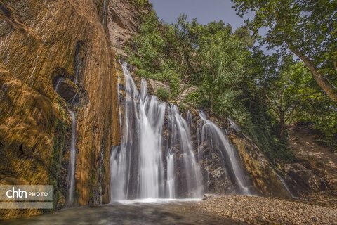 آبشار وارک خرم آباد؛ زیباترین آبشار طبقاتی لرستان