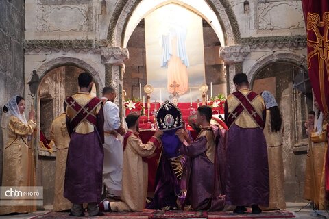 هفتاد و یکمین مراسم مذهبی جهانی باداراک قره‌کلیسا چالدران