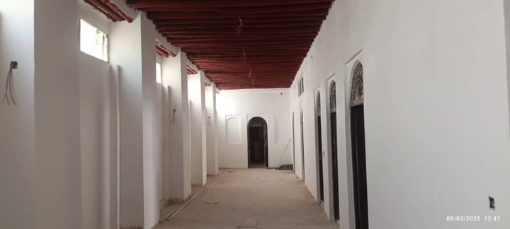 پیشرفت فیزیکی ۸۵ درصدی مرمت کتابخانه مصلحیان در بوشهر