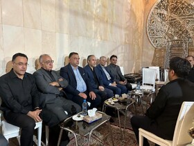 دیدار رئیس جامعه هتلداران ایران با خانواده مرحوم محمدرضا بهرامی