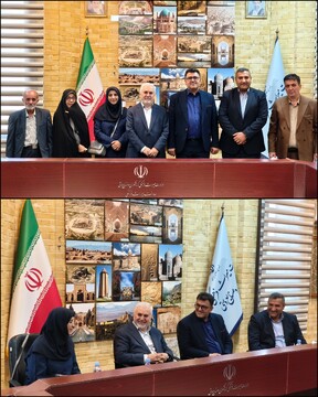 دیدار نماینده مردم اراک با قائم‌مقام وزیر و معاون میراث‌فرهنگی کشور