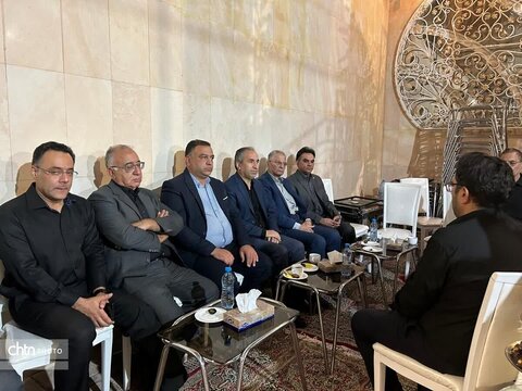 دیدار رئیس جامعه هتلداران ایران با خانواده مرحوم محمدرضا بهرامی