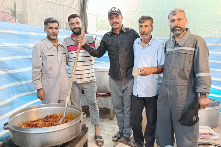 مشارکت کارکنان میراث‌فرهنگی هرمزگان در خدمت‌رسانی به موکب‌های اربعین