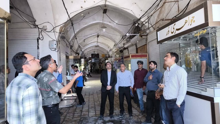 آغاز پروژه مرمت و ساماندهی بازار تاریخی یزد