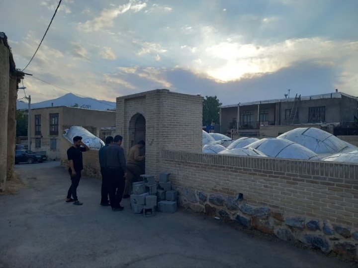 احیای حمام تاریخی محله بازنه شهر شهباز با هدف راه‌اندازی موزه مردم‌شناسی