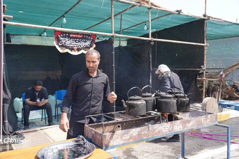 از تمرچین تا کربلا به عشق حسین