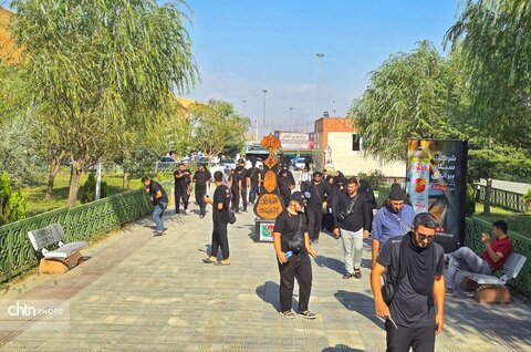 از تمرچین تا کربلا به عشق حسین