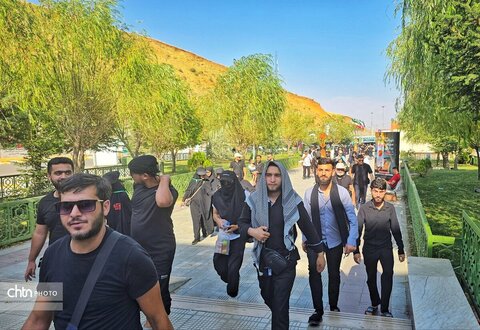 از تمرچین تا کربلا به عشق حسین