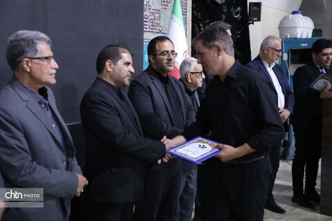 آیین رونمایی از مستند اربعین آفتاب با موضوع پوش کشی مسجد جامع یزد