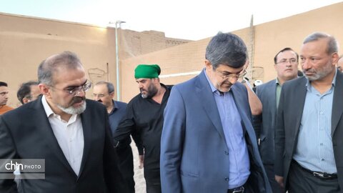 بازدید استاندار یزد از محله شاه ابوالقاسم