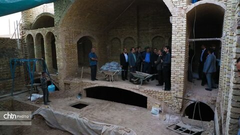 بازدید استاندار یزد از محله شاه ابوالقاسم