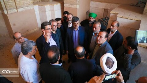 بازدید استاندار یزد از محله شاه ابوالقاسم