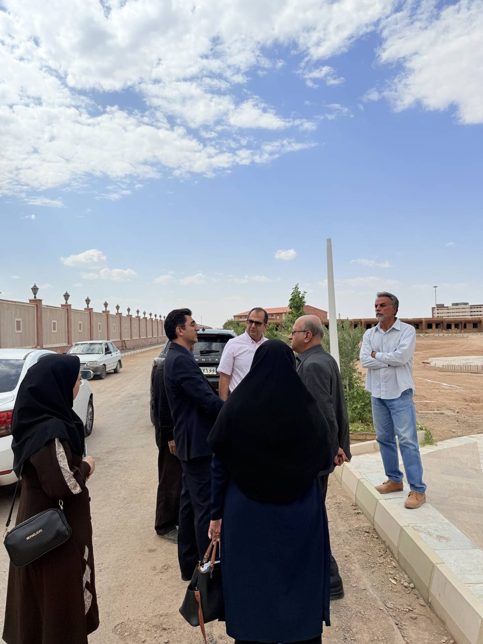 بررسی روند پیشرفت پروژه مجتمع گردشگری سلامت محمد رسول‌الله (ص) یزد