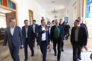 بازدید رئیس‌جمهور از ساختمان تاریخی مرکز خدمات سرمایه‌گذاری آذربایجان‌غربی