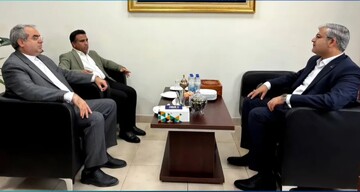 دیدار مدیرکل میراث‌فرهنگی، گردشگری و صنایع‌دستی استان بوشهر با سرپرست روابط‌عمومی پتروشیمی پارس