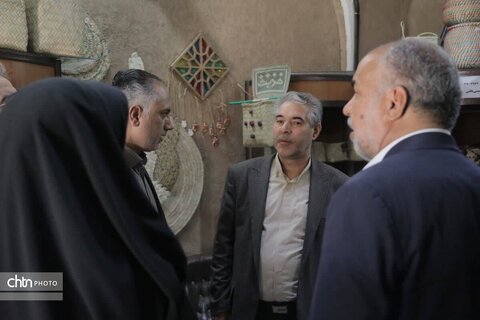 بازدید معاون توسعه مدیریت وزارت میراث فرهنگی از شهرستان بافق
