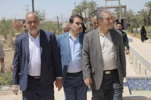 بازدید معاون توسعه مدیریت وزارت میراث فرهنگی از شهرستان بافق