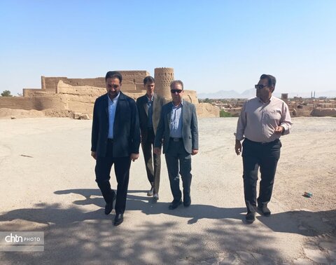 بازدید از پروژه‌های مشارکتی میراث‌فرهنگی، گردشگری و صنایع‌دستی با شهرداری میبد و بفروئیه