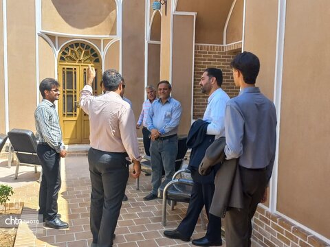 بازدید از پروژه‌های مشارکتی میراث‌فرهنگی، گردشگری و صنایع‌دستی با شهرداری میبد و بفروئیه