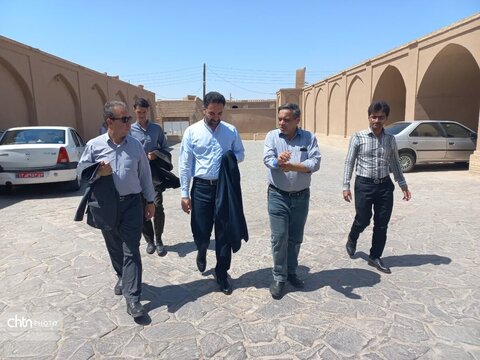 بازدید از پروژه‌های مشارکتی میراث‌فرهنگی، گردشگری و صنایع‌دستی با شهرداری میبد و بفروئیه