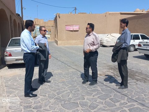 بازدید از پروژه‌های مشارکتی میراث‌فرهنگی، گردشگری و صنایع‌دستی با شهرداری میبد و بفروئیه