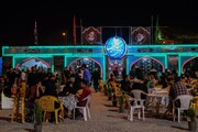 مواکب‌ خدمت‌رسان در تاسیسات گردشگری مرکزی برای استقبال از زائران حسینی ایجاد شده است