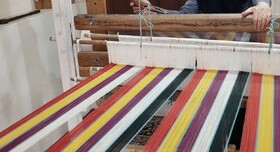 رشته چادرشب‌بافی در چهارمحال و بختیاری باززنده‌سازی می‌شود