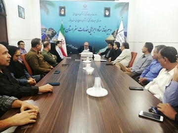 نشست هم‌اندیشی مشاور وزیر و مدیرکل حوزه وزارتی با کارکنان اداره‌کل میراث‌فرهنگی، گردشگری و صنایع‌دستی استان بوشهر