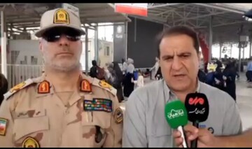 تردد روان زائران اربعین از مرز مهران ایلام با ارائه خدمات مطلوب