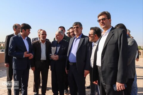 بازدید وزیر میراث فرهنگی، گردشگری و صنایع دستی از ظرفیت‌های گردشگری شهرستان میبد