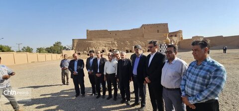 بازدید وزیر میراث فرهنگی، گردشگری و صنایع دستی از ظرفیت‌های گردشگری شهرستان میبد