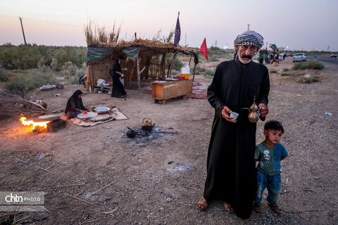 موکب‌هایی ساده از دل مردم