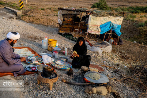 موکب‌هایی ساده از دل مردم