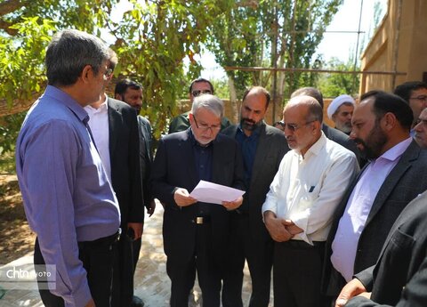 وزیر میراث فرهنگی از ظرفیت‌های گردشگری و بافت تاریخی ندوشن بازدید کرد