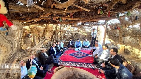 بازدید معاون وزیر میراث‌فرهنگی، گردشگری و صنایع دستی از جاذبه‌های شهرستان بهاباد