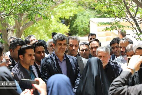 بازدید وزیر میراث‌فرهنگی از ظرفیت‌های تاریخی و گردشگری تفت