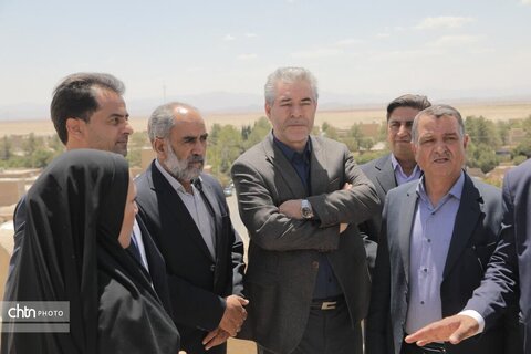 بازدید معاون وزیر میراث‌فرهنگی از جاذبه‌های تاریخی و گردشگری مروست و بررسی نیازهای توسعه‌ای شهرستان