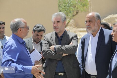 بازدید معاون وزیر میراث‌فرهنگی از جاذبه‌های تاریخی و گردشگری مروست و بررسی نیازهای توسعه‌ای شهرستان