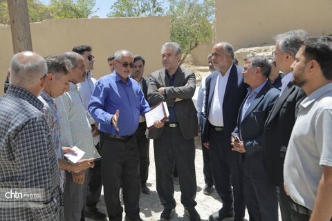 بازدید معاون وزیر میراث‌فرهنگی از جاذبه‌های تاریخی و گردشگری مروست و بررسی نیازهای توسعه‌ای شهرستان