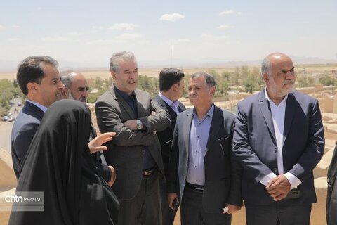 بازدید معاون وزیر میراث‌فرهنگی از جاذبه‌های تاریخی و گردشگری مروست و بررسی نیازهای توسعه‌ای شهرستان