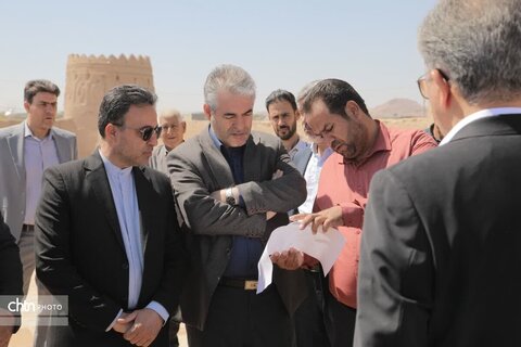 سفر معاون وزیر میراث‌فرهنگی به شهرستان خاتم/ بررسی ظرفیت‌های گردشگری و تاریخی منطقه