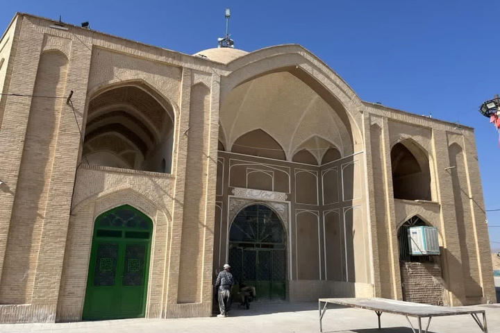 پایان مرحله اول عملیات مرمت مسجد جامع تاریخی محمدآباد شهرستان آران و بیدگل