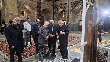 قائم مقام وزیر و معاون میراث فرهنگی کشور: آثار هنری «روضه هنر عاشور» نمایشی از نهضت امام حسین(ع) است