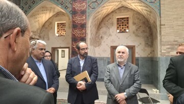 قائم مقام وزیر و معاون میراث‌فرهنگی کشور: مدرسه تاریخی «دو در» حرم مطهر رضوی به زیبایی مرمت شده است