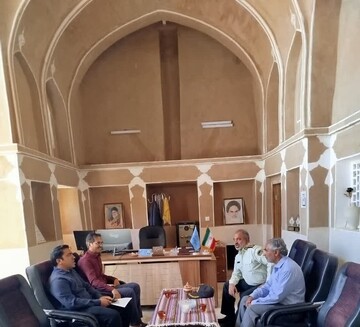 بازدید فرمانده یگان حفاظت میراث‌فرهنگی خراسان جنوبی از شهرستان خوسف