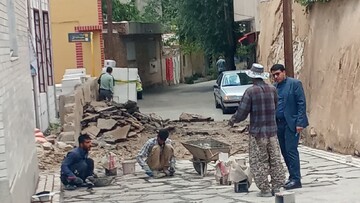 عملیات اجرایی فاز دوم محور گردشگری شهمیرزاد آغاز شد