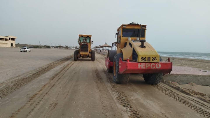 آغاز عملیات اجرایی ایجاد زیرساخت گردشگری در ساحل گروک سیریک