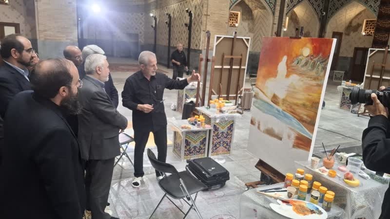 قائم مقام وزیر و معاون میراث فرهنگی کشور: آثار هنری «روضه هنر عاشور» نمایشی از نهضت امام حسین(ع) است