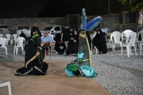 برگزاری آیین تعزیه برای زوار اربعین در کرمانشاه