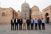 بازدید رئیس امور ساختارهای سازمانی سازمان اداری و استخدامی کشور از مجموعه جهانی شیخ صفی الدین اردبیلی